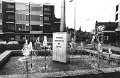 Buiskoolplein monument op nieuwe plaats 1973